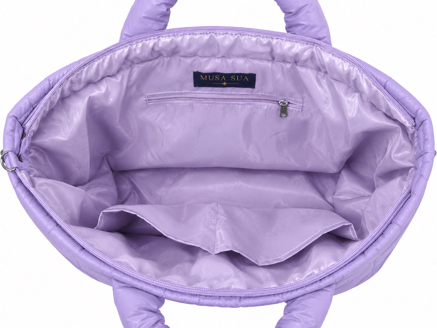 Puffer Bag Lila