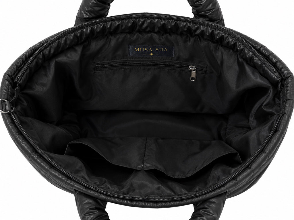 Puffer Bag Negro