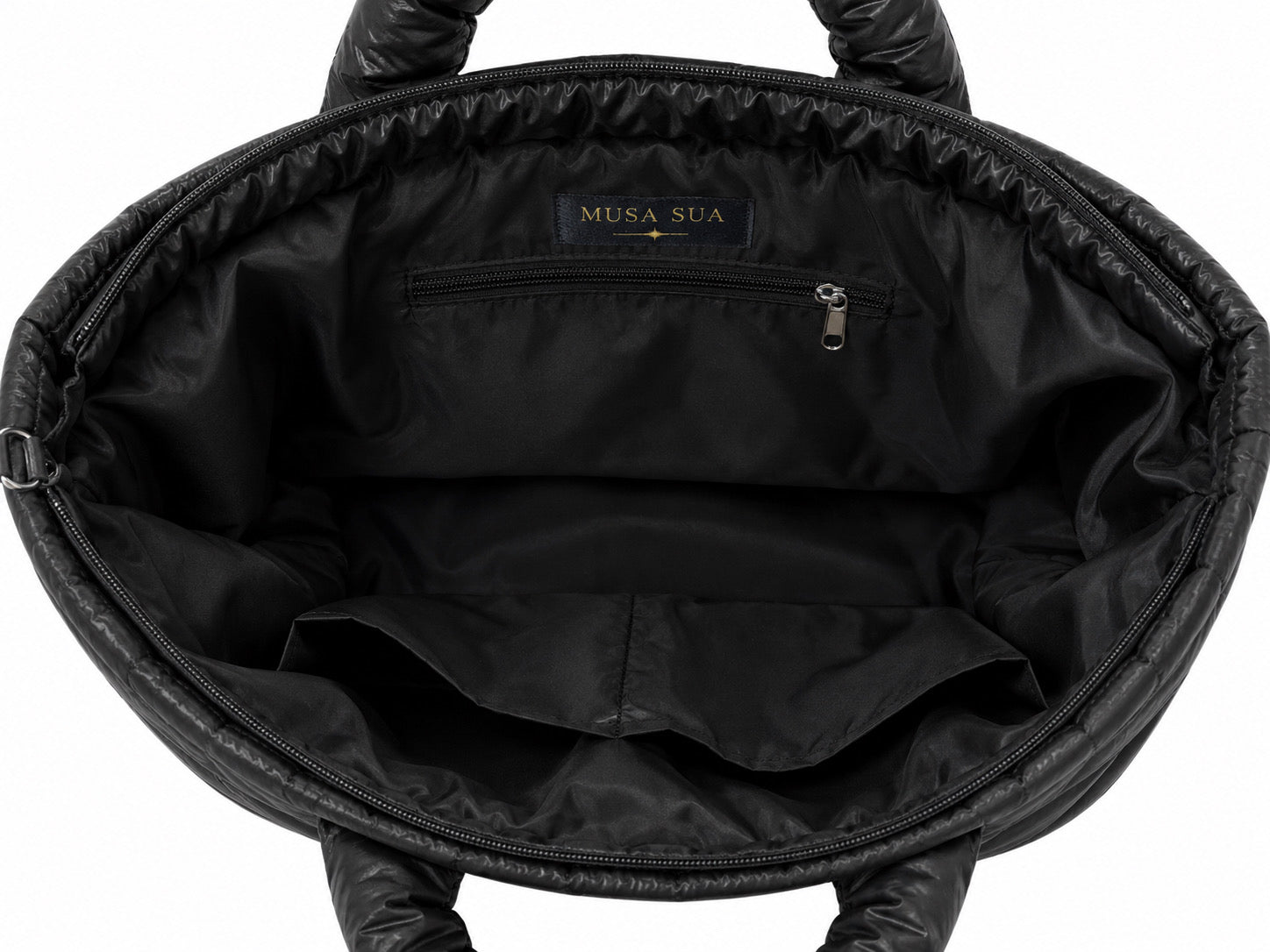 Puffer Bag Negro