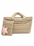 Puffer Bag Beige